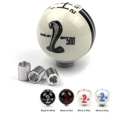 5 Speed Gear Shift Knob for Ford Mustang Black Snake Cobra Manual Lever Stick