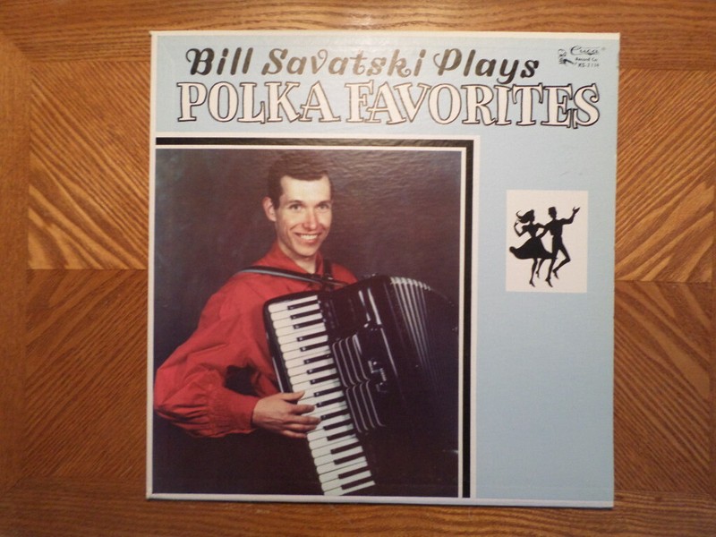 CUCA LP RECORD / BILL SAVATSKI /POLKA FAVORITES / KS-2114 VG VINYL