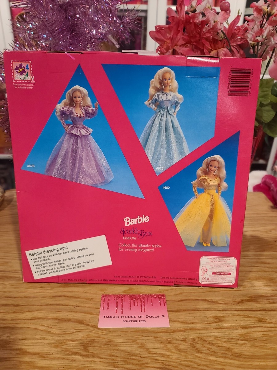 NEW! 1991 BARBIE SPARKLE EYES FASHION OUTFIT! | eBay