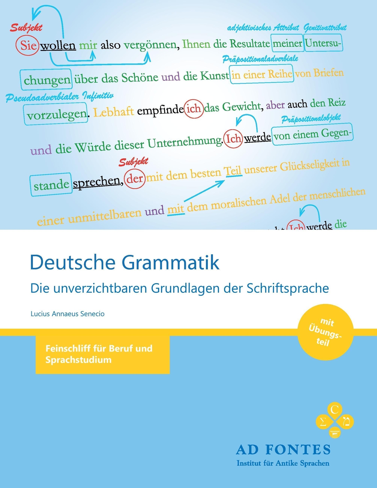 Thumbnail - Lucius Annaeus Senecio | Deutsche Grammatik | Taschenbuch | Deutsch