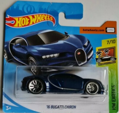 Hot Wheels 2019 16' Bugatti Chiron 236/250 HW Exotics 7/10