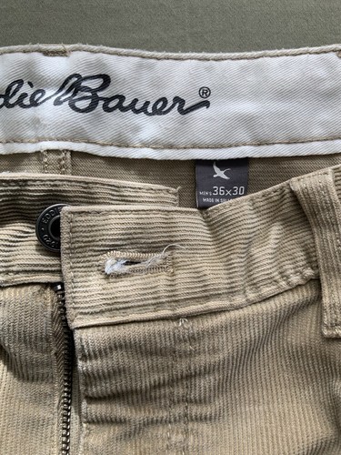 Men’s Eddie Bauer Corduroy Pants Size 36/30 - Picture 2 of 4