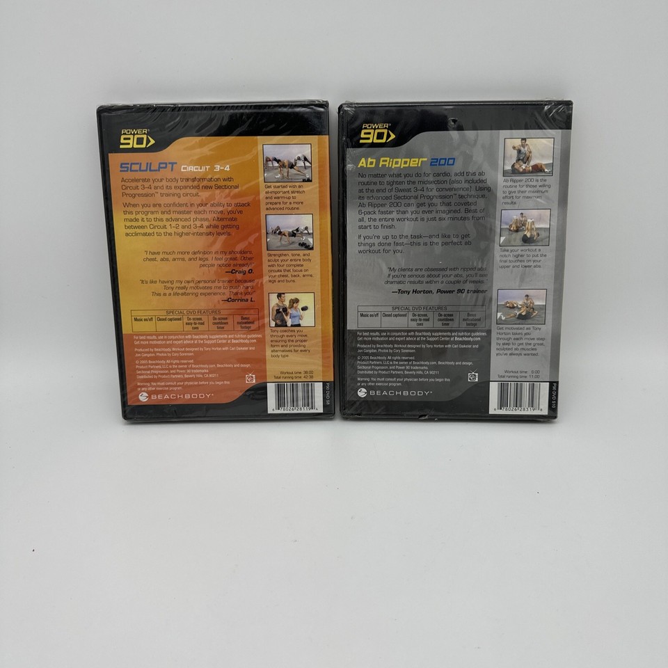 Beach Body Power 90 Ab Ripper 200 Power Ripper Sculpt New Sealed | eBay