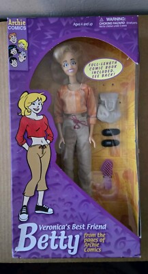 2000 Playing Mantis Veronica's Best Friend Betty 11'' Figure with Comic Book