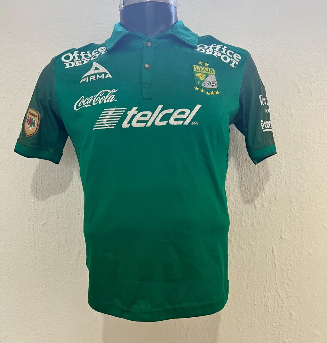 Leon FC Jersey 100% Authentic Pirma Size Small 2014-2015 | eBay