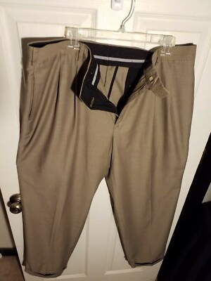 mens gold dress pants Dolce & Gabbana Black Gold Jacquard Dress Trouser Pants - IT44 main image 1