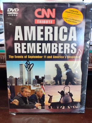 CNN Tribute - America Remembers - DVD--FACTORY SEALED NEW--FREE SHIPPING