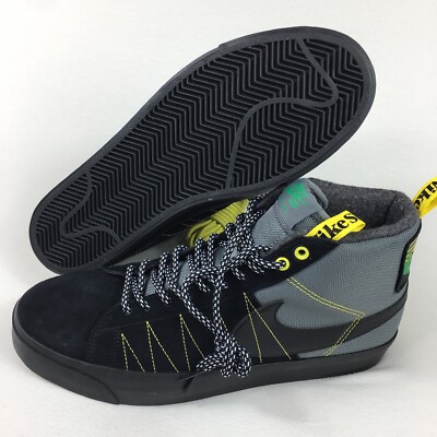 Nike SB Zoom Blazer Mid PRM Acclimate Pack Grey Black Men s Sz 10 DC8903-001