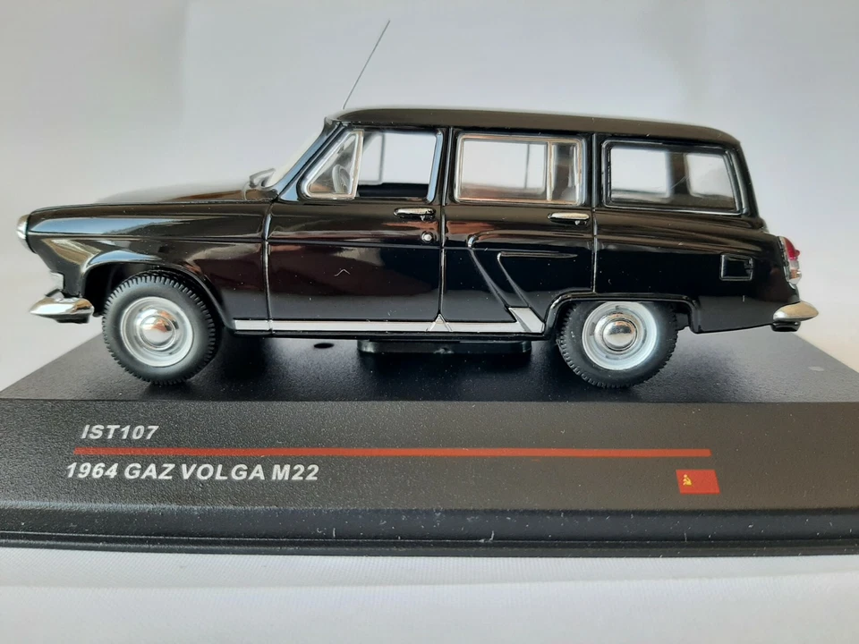 1/43 o scale ixo IST107 1964 GAZ VOLGA M22 1964 black - Image 3 of 4