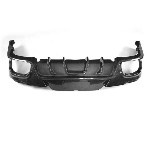 Real Carbon Rear Bumper Lip Diffuser Fit For Porsche Panamera 4-Door 2014-2016 - Picture 12 of 12