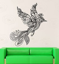 Wall Stickers Vinyl Decal Beautiful Bird Pattern Decor Living Room ig1866