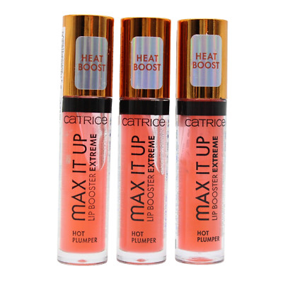 3x Catrice Plump It Up LIP BOOSTER Extreme 020 Pssst.....I´m Hot je 3,5 ml - NEU