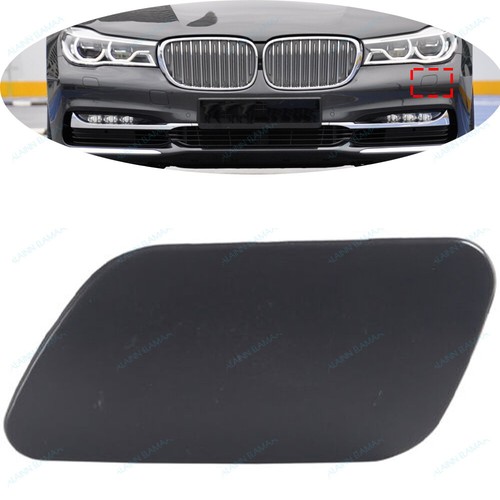 Left Or Right Headlight Washer Nozzle Cover Cap & Lever Unpainted