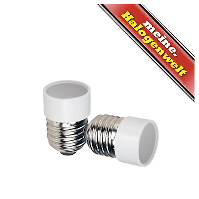 Lampen-Sockel E14 E27 auf Gu10 G9 E14 Leuchtmittel-Adapter Fassung Glühbirne LED