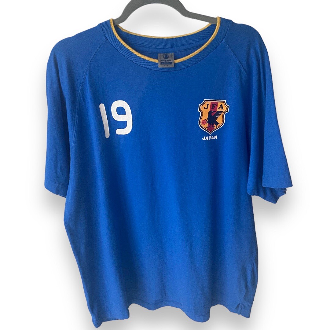 1998 World Cup Vintage Japan National Team Soccer Fan Shirt