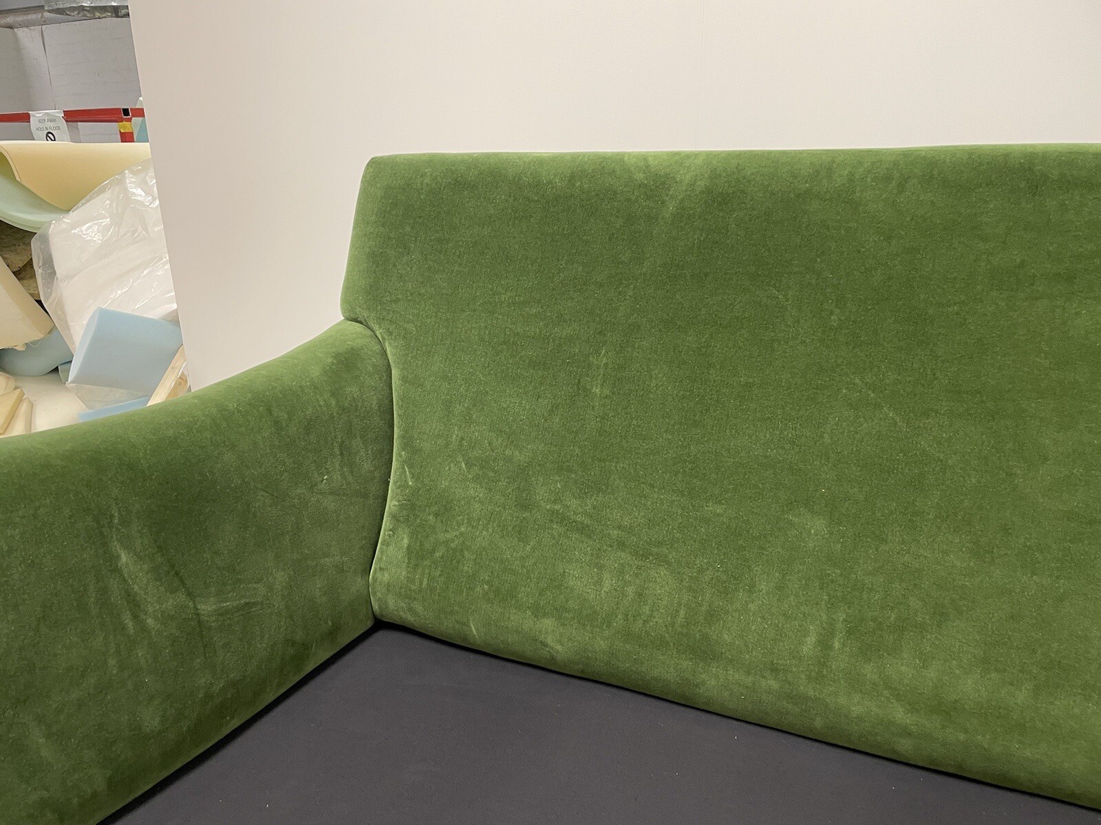 Cotswold Company Morris 4 Seater Sofa in Green Velvet eBay