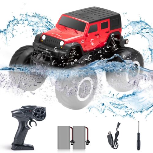 Carox radio-controlled amphibious 4wd waterproof off-road radio-controlled car w - Picture 1 of 7