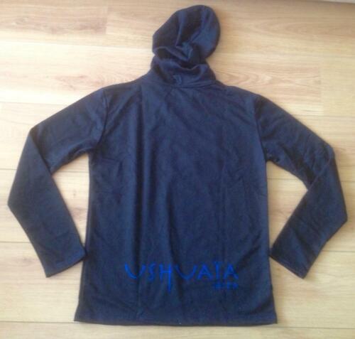 BNWT USHUAIA BEACH HOTEL HOODY HOODIE - SMALL S - BLACK - IBIZA CLUB POSTERS - Picture 2 of 2