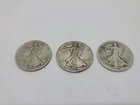 1917 P 1917 S 1917 D walking liberty half dollars Reverse mint marks
