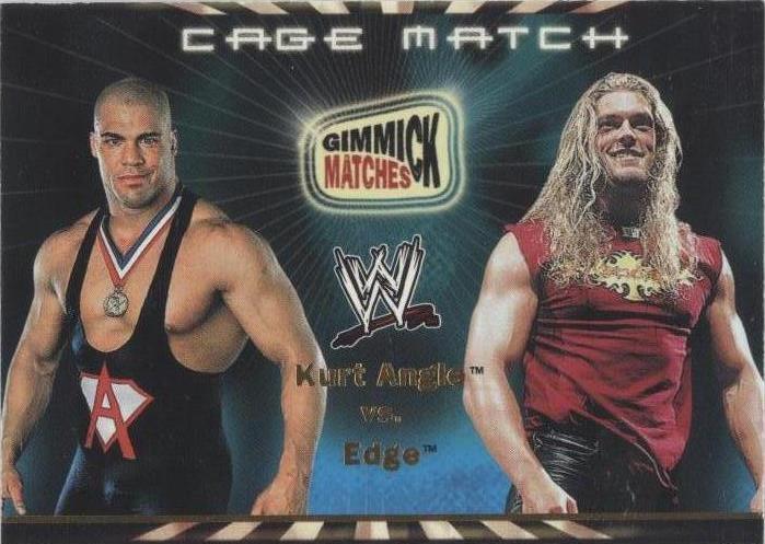 2002 Fleer WWE Royal Rumble - Edge Kurt Angle #GM4 - 1 of 1