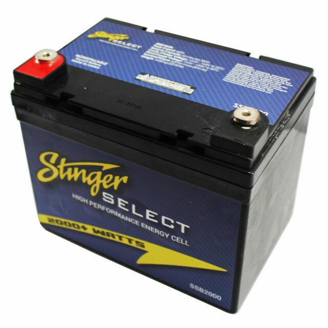 Stinger SSB2000 2000W Secondary Car Battery for sale online eBay