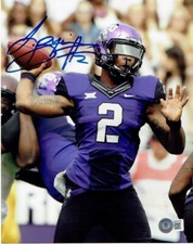 Trevone Boykin TCU Frogs Signed Autographed 8x10 Photo Beckett Hologram