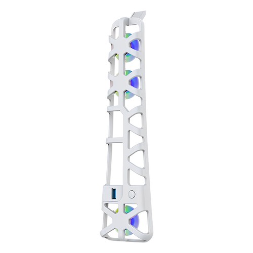 Temperature-Controlled Cooling Fan for PS 5 Pro W/ RGB Light USB3.0 System FR - Photo 9/13