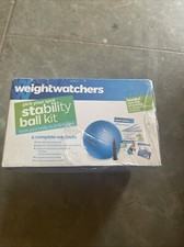 Weight Watchers Pick Your Spot Stability Ball KitTine Belly,Butt,Thighs