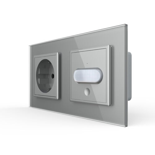 LIVOLO Touch Glas Lichtschalter Steckdosen Taster Dimmer Satdose Wechselschalter - Bild 222 von 320