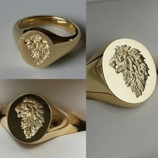 9ct hallmarked "Lion Seal"  10.5 grams in weight solid throughout hand engraved