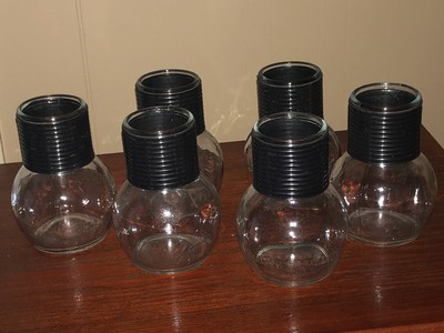 Libbey 5065 Glass Server Carafe Lot Of 6 Perfect Condition Never Used