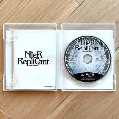 PS3 NieR Replicant SQUARE ENIX Sony PlayStation 3 Tested Used