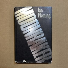 IAN FLEMING - MOONRAKER - RARE UK 1981 w/Dust Jacket