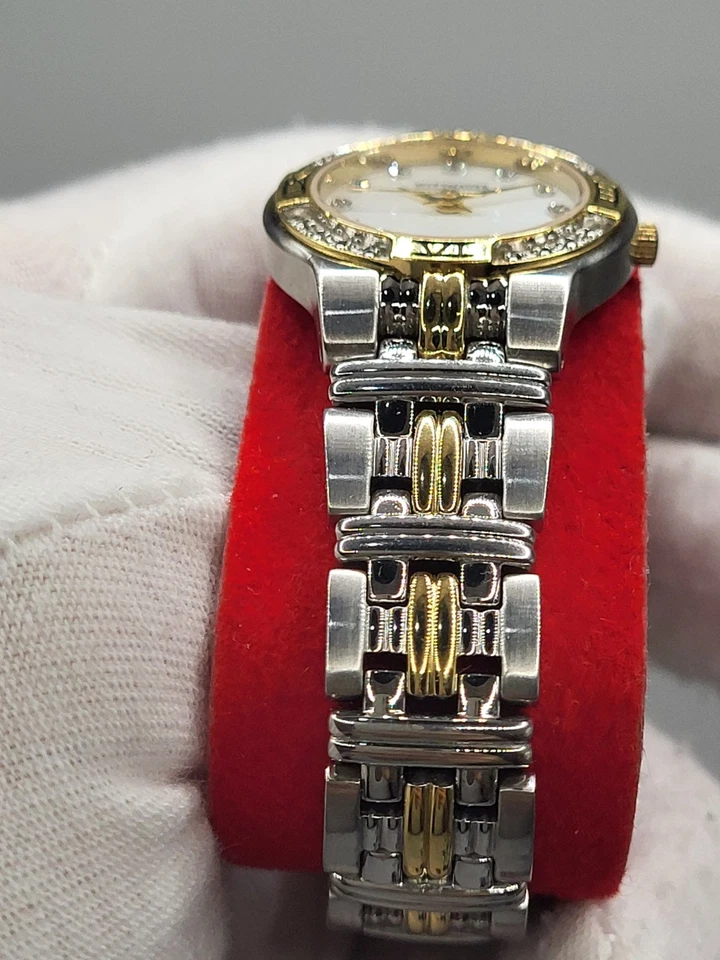 Reloj para mujer 25 mm [COMO NUEVO, SUIZO] Wittnauer By Longines esfera y bisel de diamantes reales Foto 4 de 4