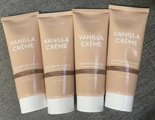 4pcs.THE SPATHECARY VANILLA CRÈME PRE-SHAVE SCRUB W/ AHAs + SHEA BUTTER 5oz Each