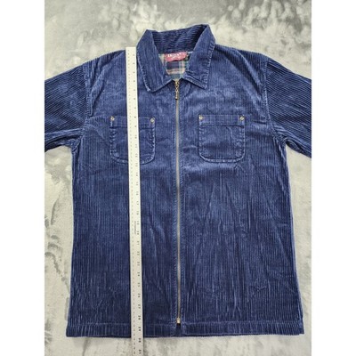 Vintage 90s Denim & Co Wide Wale Corduroy Full Zip Jacket Size M