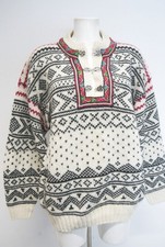 Christiania aus Norway Herren Pullover Original Vintage Norweger Wolle Gr.L