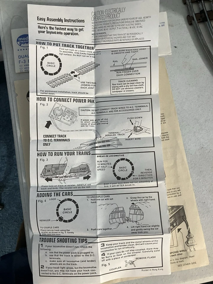 Model Power “Pride Of The Line” HO Model Train Set - New Old Stock - Image 4 of 4