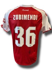 MARTIN ZUBIMENDI SIGNED ARSENAL FC 2025/26 HOME SHIRT (ACG CERT AG16579)
