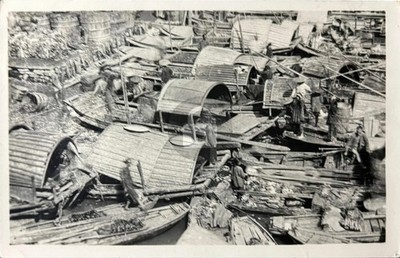 1933 Canton China Canton RPPC Photo Postcard COPY