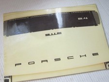 Vtg Rare 70s PORSCHE 911E 911T 911S Delrship Showroom Sales Big Catalog Brochure