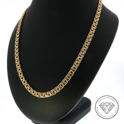 SONDERAKTION WERT 5.030,- Garibaldi Kette massiv 585 Gold 14k 14 KT 55,5cm XXYY