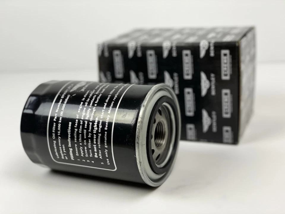 Filtro de aceite Bentley & Rolls Royce 07V1217A - genuino Foto 3 de 4