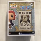 Funko Pop! One Piece Shanks with Wanted Poster #1401 2024 Expo Limited Edition