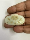 COLGANTE DE JADE NEFRITA 100% NATURAL TAKTI HALDLI MUGHAL ANTIGUO SIGLO XVIII ANTIGUO