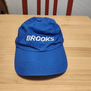 Brooks Running Cap One Size Blue Adjustable hat