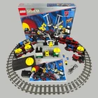 Lego 4565 9v Heavy Freight Railway Train Track w/Box Manual Complete No Stickers