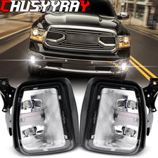 Black Bumper Drl Led Fog Lights For Dodge Ram 1500 2013 2014 2015 2016 2017 Black Bumper Drl Led Fog Lights For Dodge Ram 1500 2013 2014 2015 2016 2017