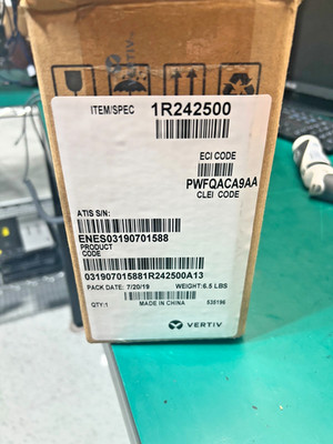 Network Power R24-2500 Rectifier, OPEN BOX