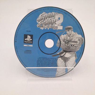 Street Fighter Collection 2 PS1 PS2 PlayStation 1 2 Capcom Multilingual PAL   